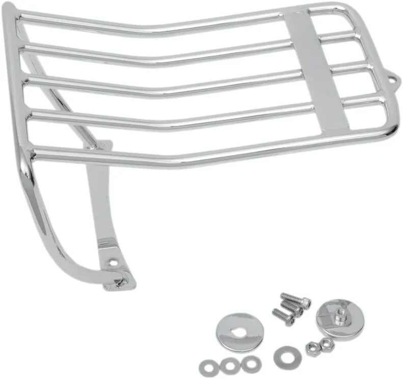 Drag Specialties Bobtail Fender Luggage Rack - Chrome