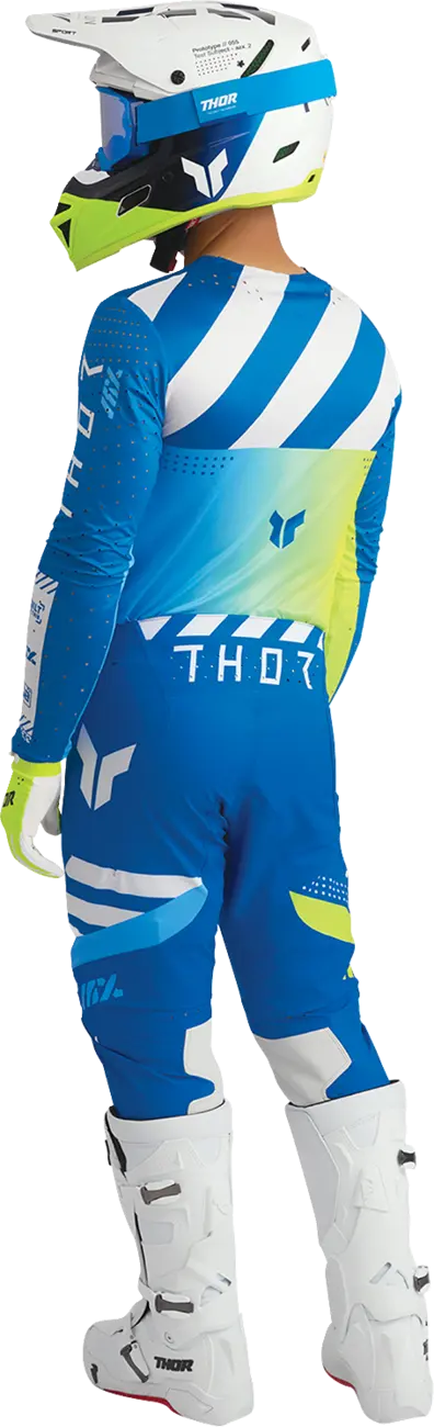 Thor Sportmode Synth Jersey - Blue/Yellow/White