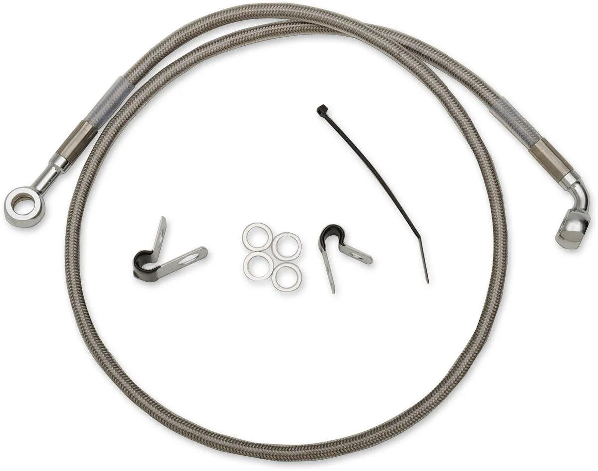 Drag Specialties Stainless Steel Brake Line Kit
