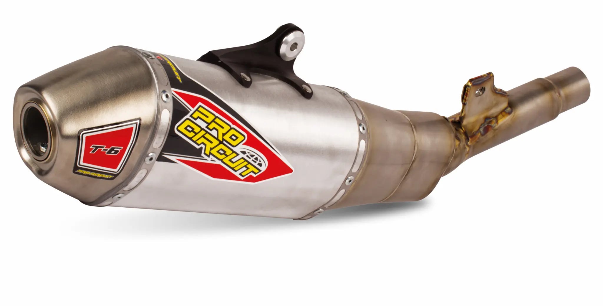 Pro Circuit T-6 Stainless Slip-on Silencer