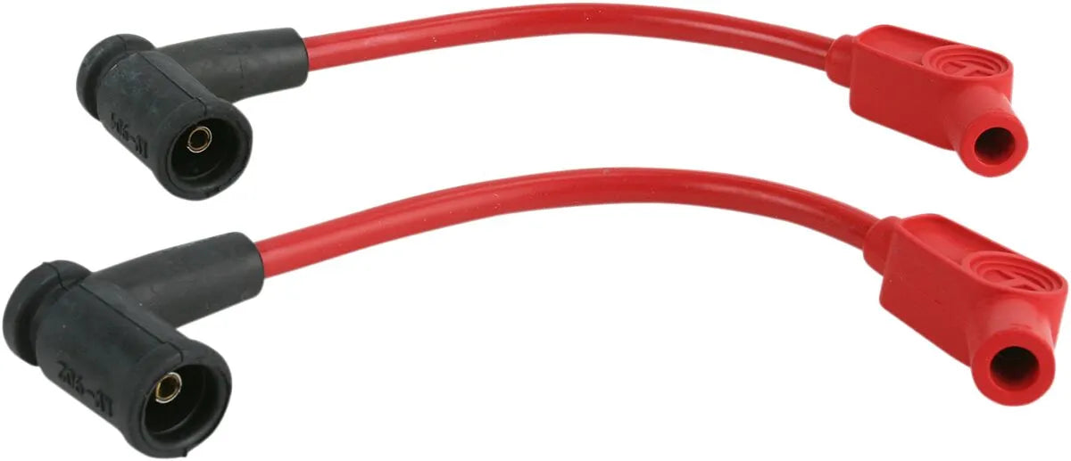 Sumax Custom-fit Spark Plug Wire Kit Red 8mm