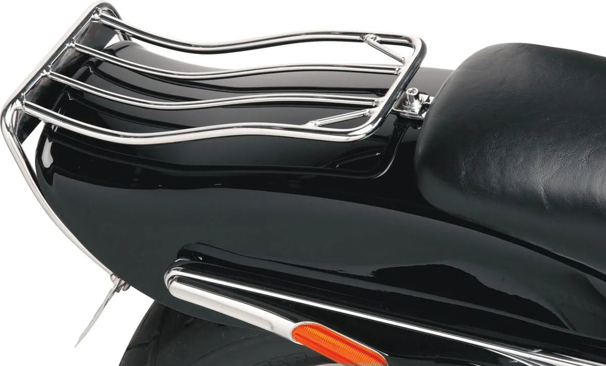 Drag Specialties Bobtail Fender Luggage Rack Chrome