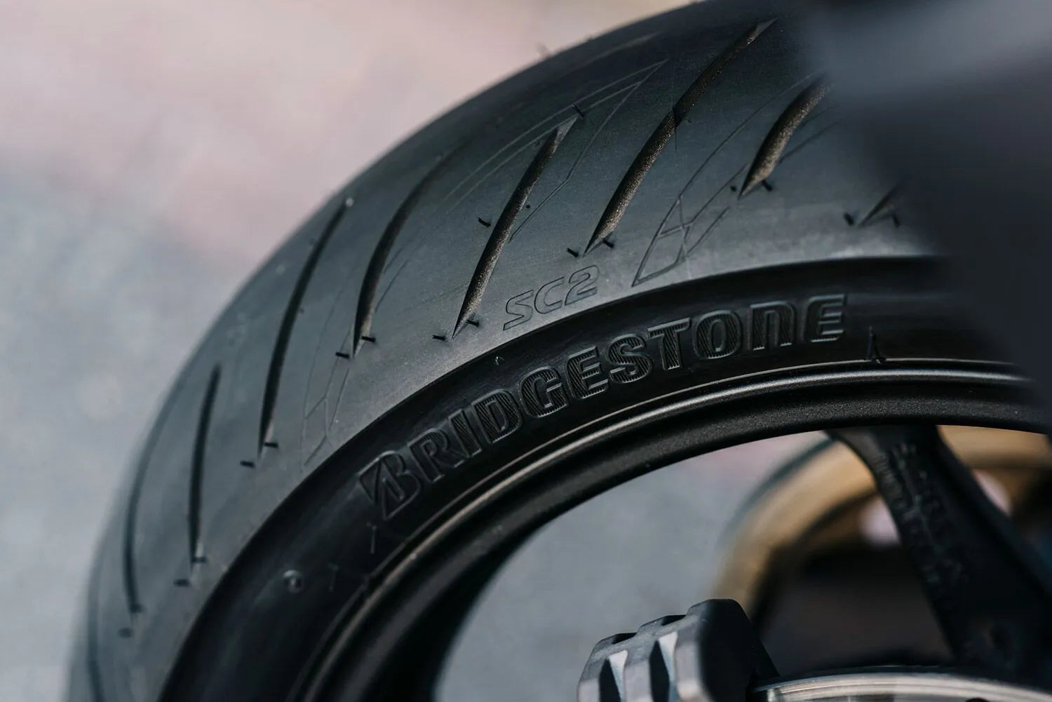 Bridgestone Battlax Sc2 Tire - Scooter Rear Tire