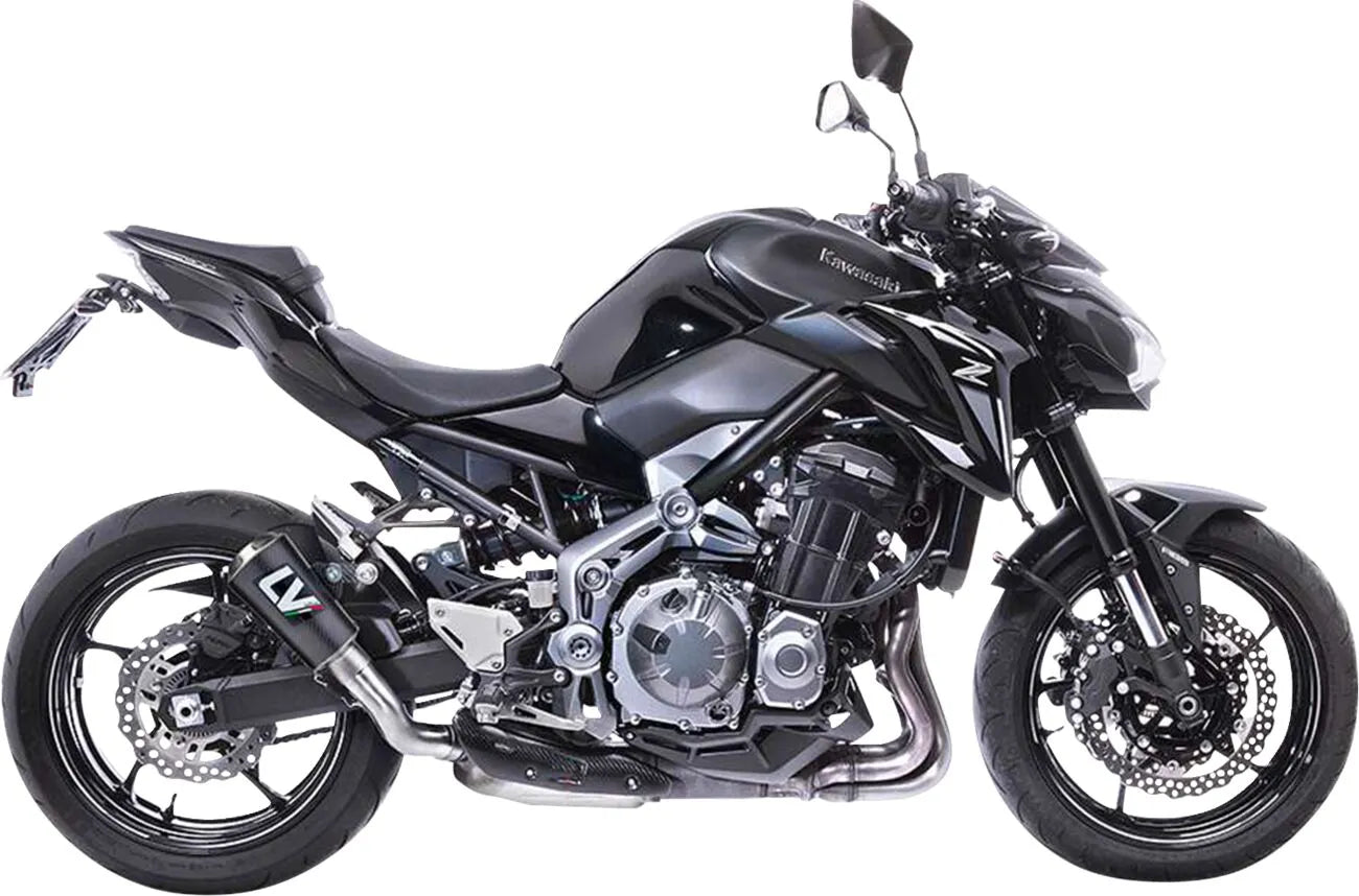 Leovince Lv-10 Slip-on Muffler With Carbon Fiber