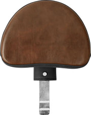 Saddlemen Lariat Driver's Backrest - Brown Leather