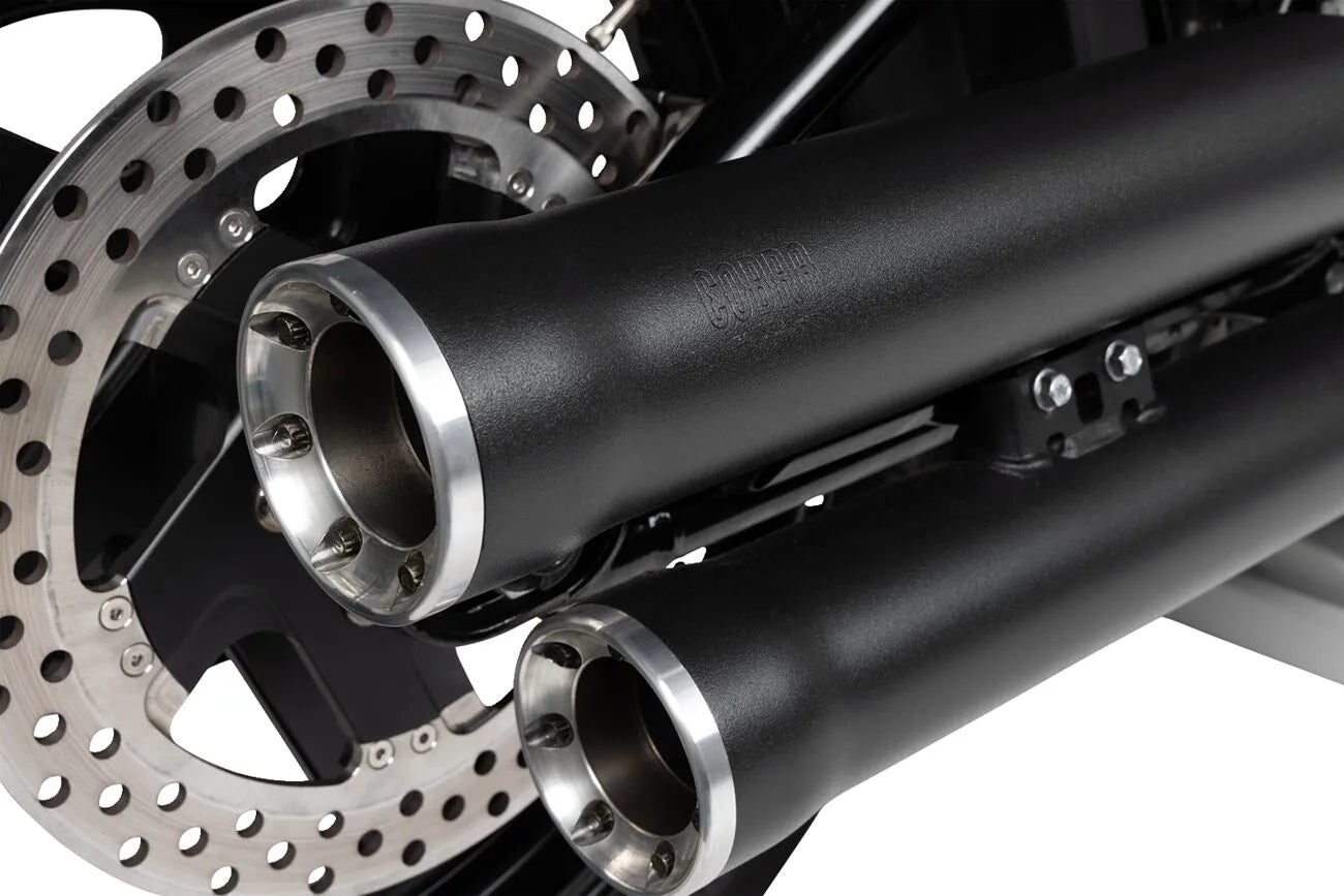 Cobra Rpt 3" Slip-on Mufflers For Softail