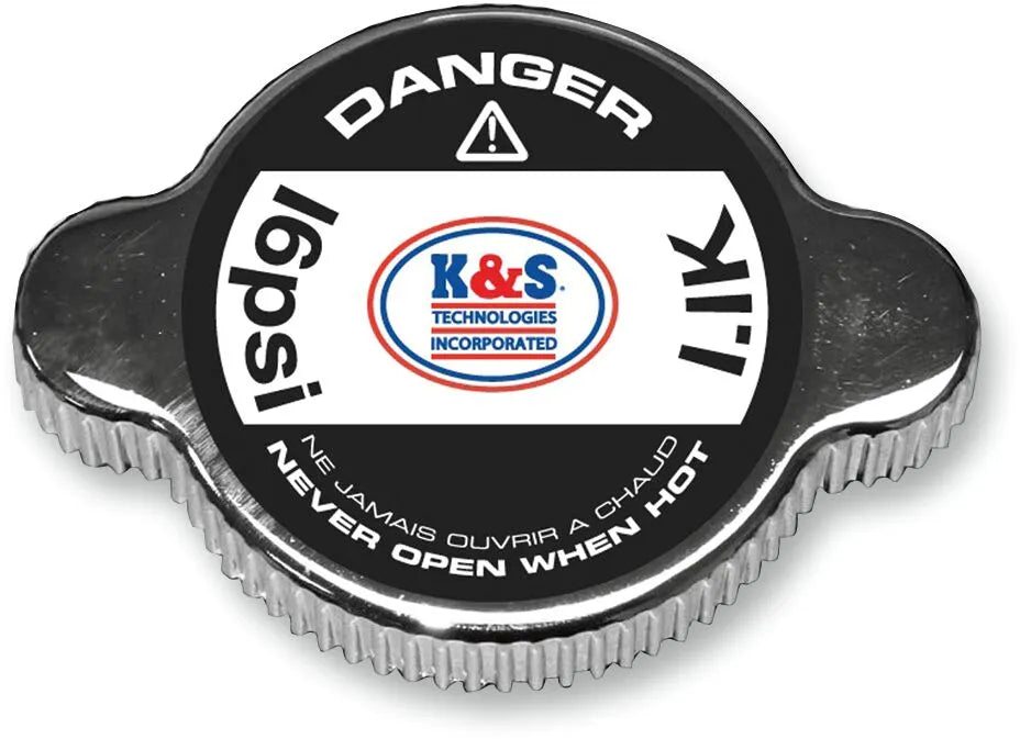K&s Technologies Grip-style Radiator Cap For Honda, Kawasaki, Suzuki, Yamaha