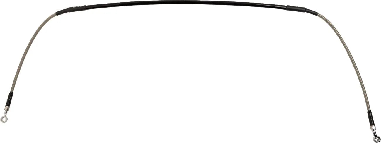 Moose Offroad Stainless Steel Braided Brake Line Front