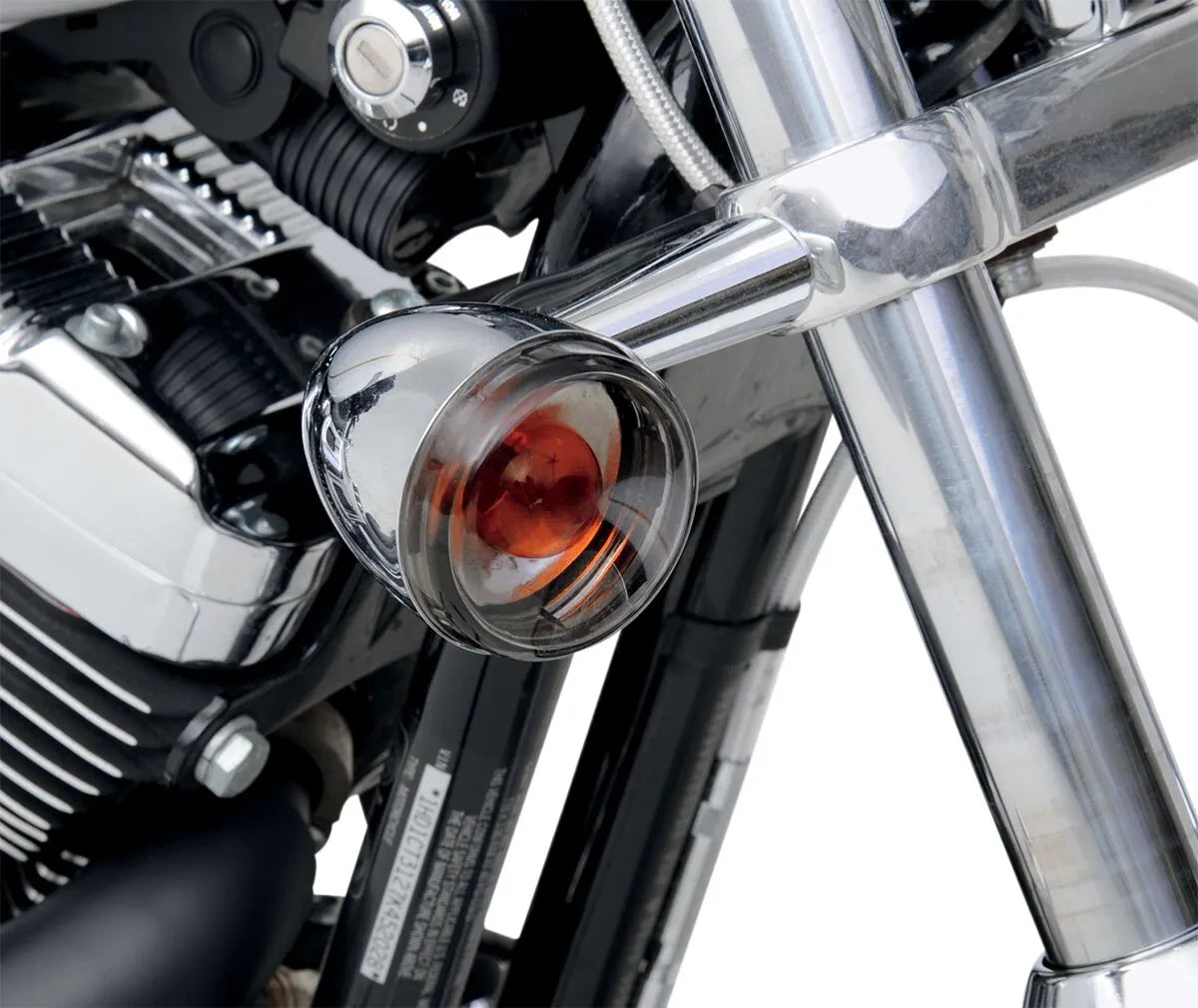 Drag Specialties Smoked Turn Signal Lens Kit