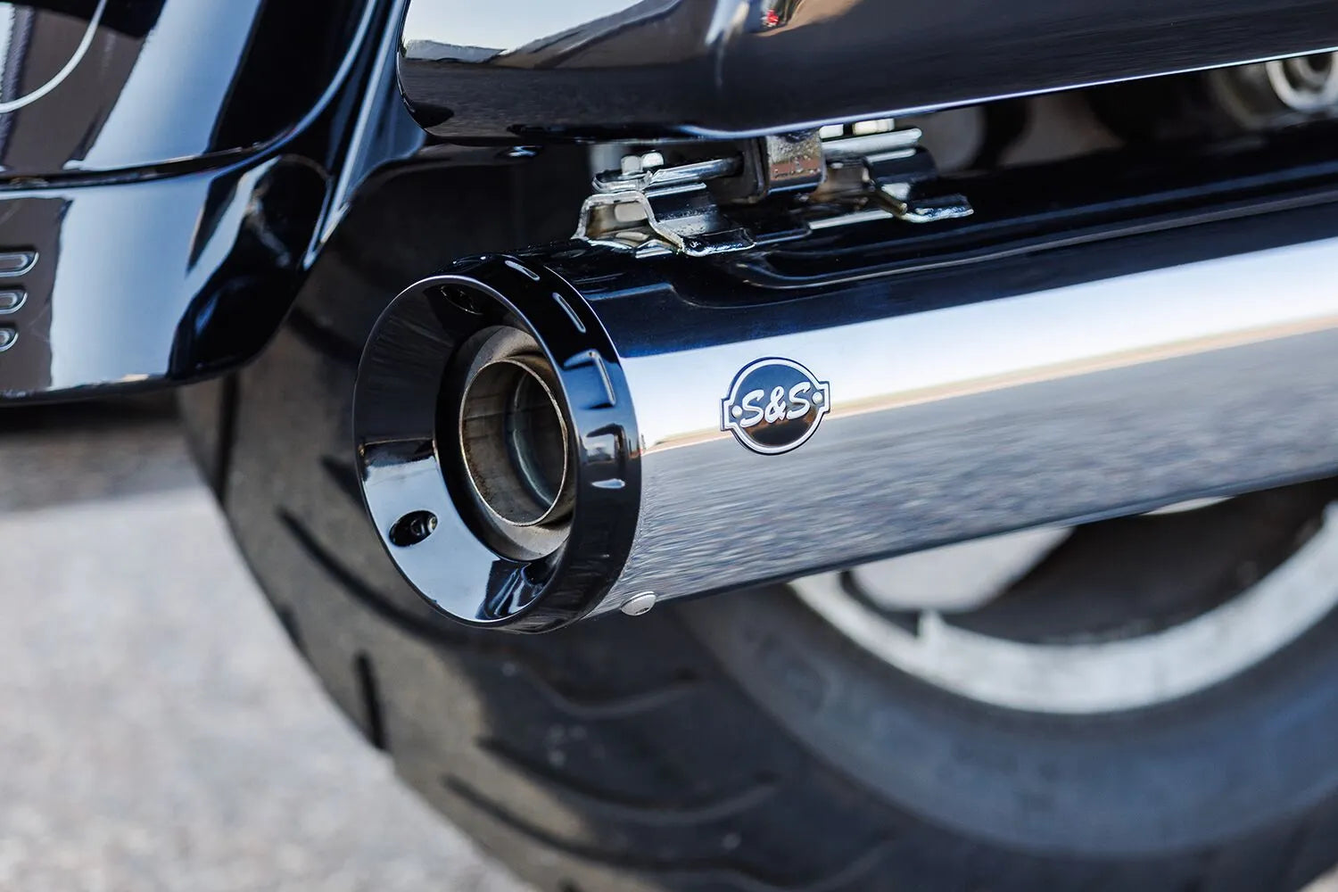 S&s Cycle Gnx Slip-on Mufflers For Harley Davidson