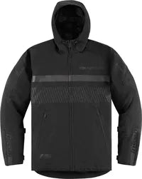 Icon Women’s Pdx3™ Motorcycle Jacket - Black/Dark Gray