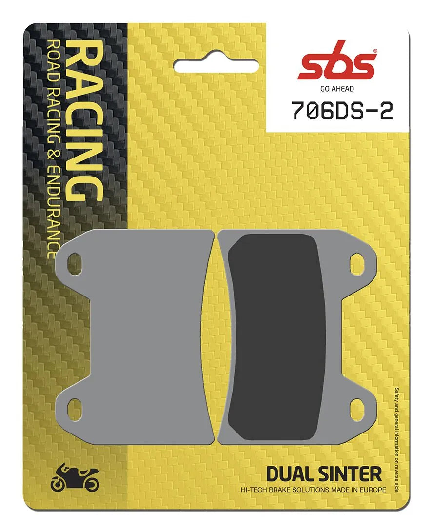 Sbs Ds Racing Dual Sintered Brake Pads