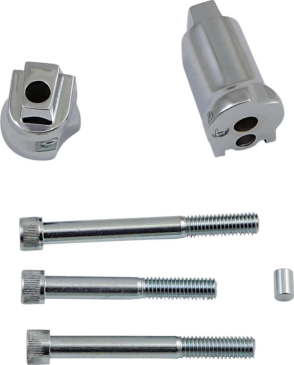 Drag Specialties Passenger Floorboard Mount - Chrome