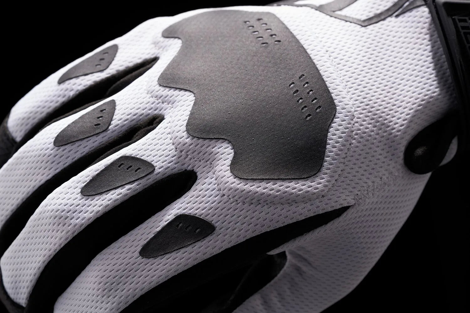 Icon Hooligan Ce Gloves For Sport Riding - Black/White
