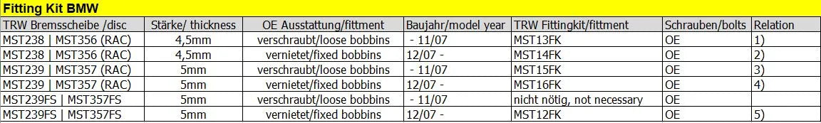 Trw Contoured Floating Brake Rotor For Sport/touring Bikes
