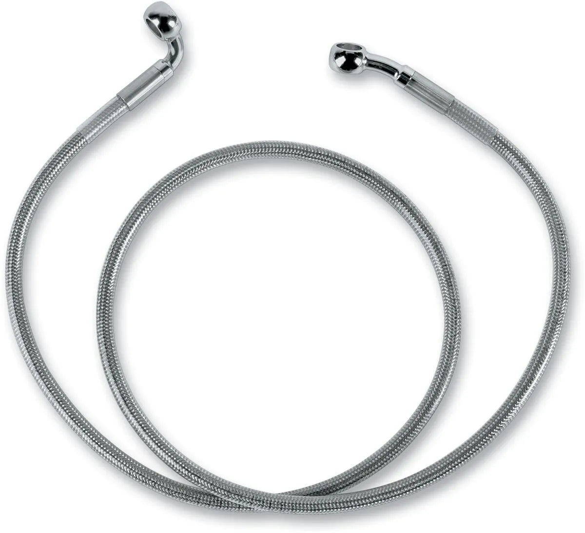 Drag Specialties Stainless Steel Brake Line Kit Front Upper 45.25"