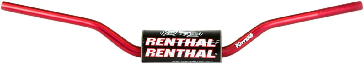 Renthal Fatbar Handlebar - Red, 1-1/8"