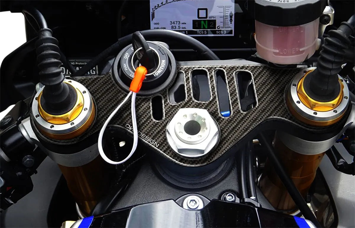 Onedesign Yoke Protector With Carbon Fiber Graphic For Yamaha