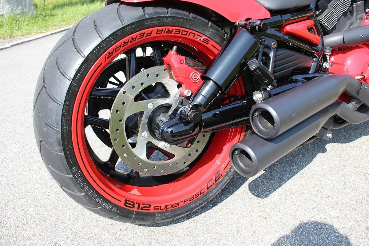 Cult Werk Black Aluminum Axle Cover