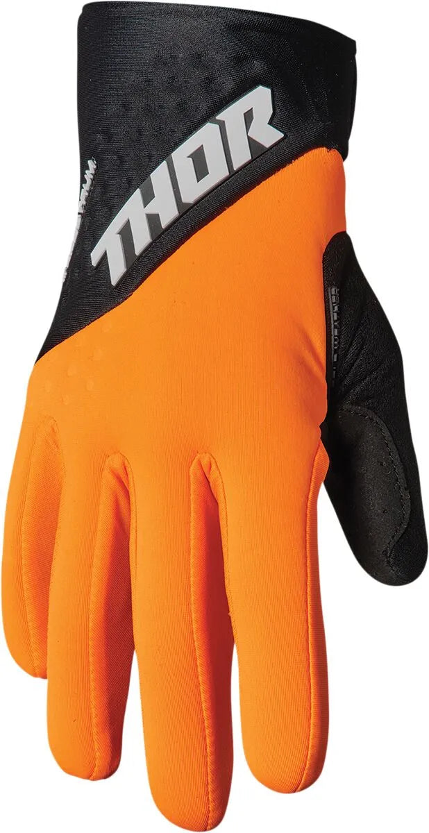 Thor Spectrum Cold Weather Mx Gloves - Black/Orange