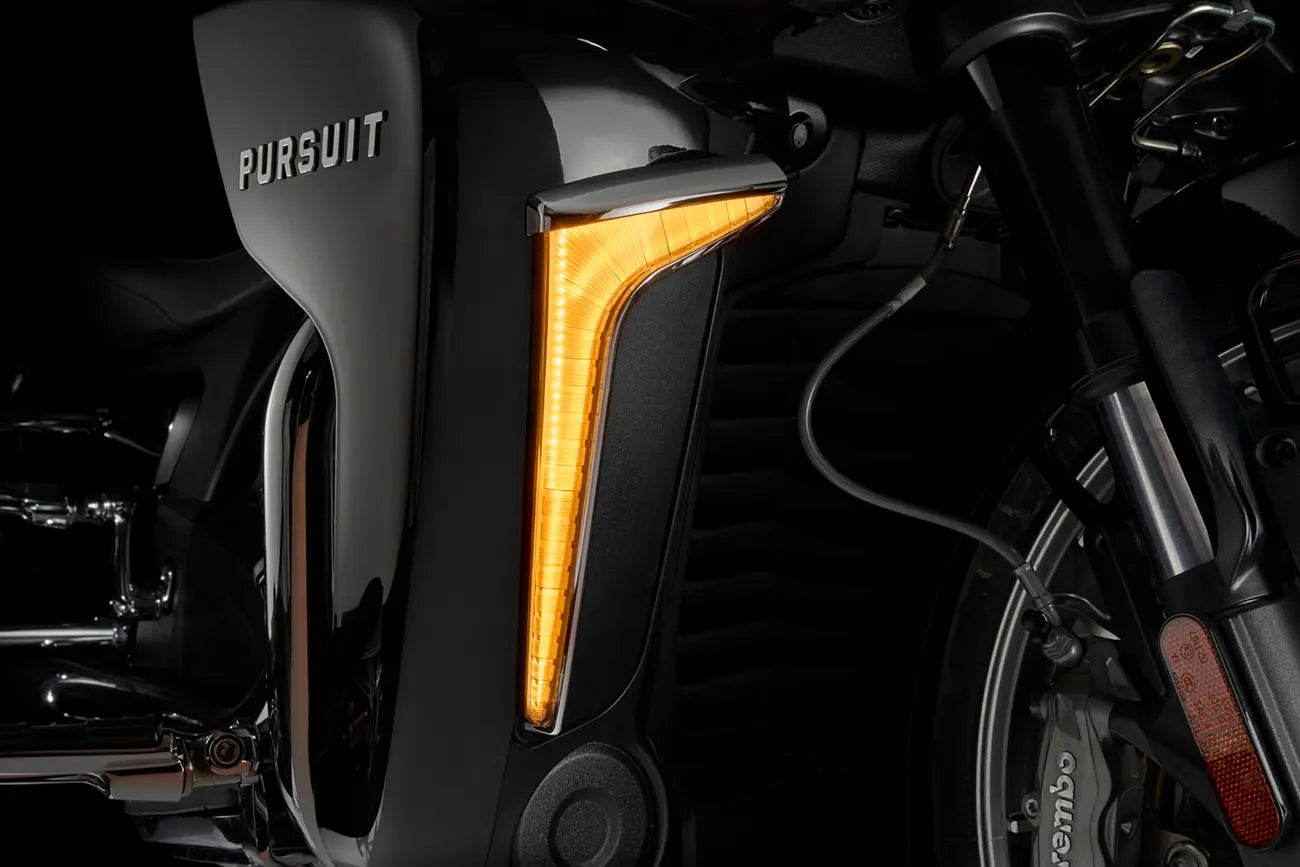 Ciro Fang® Lower Fairing Lights - Led, Chrome