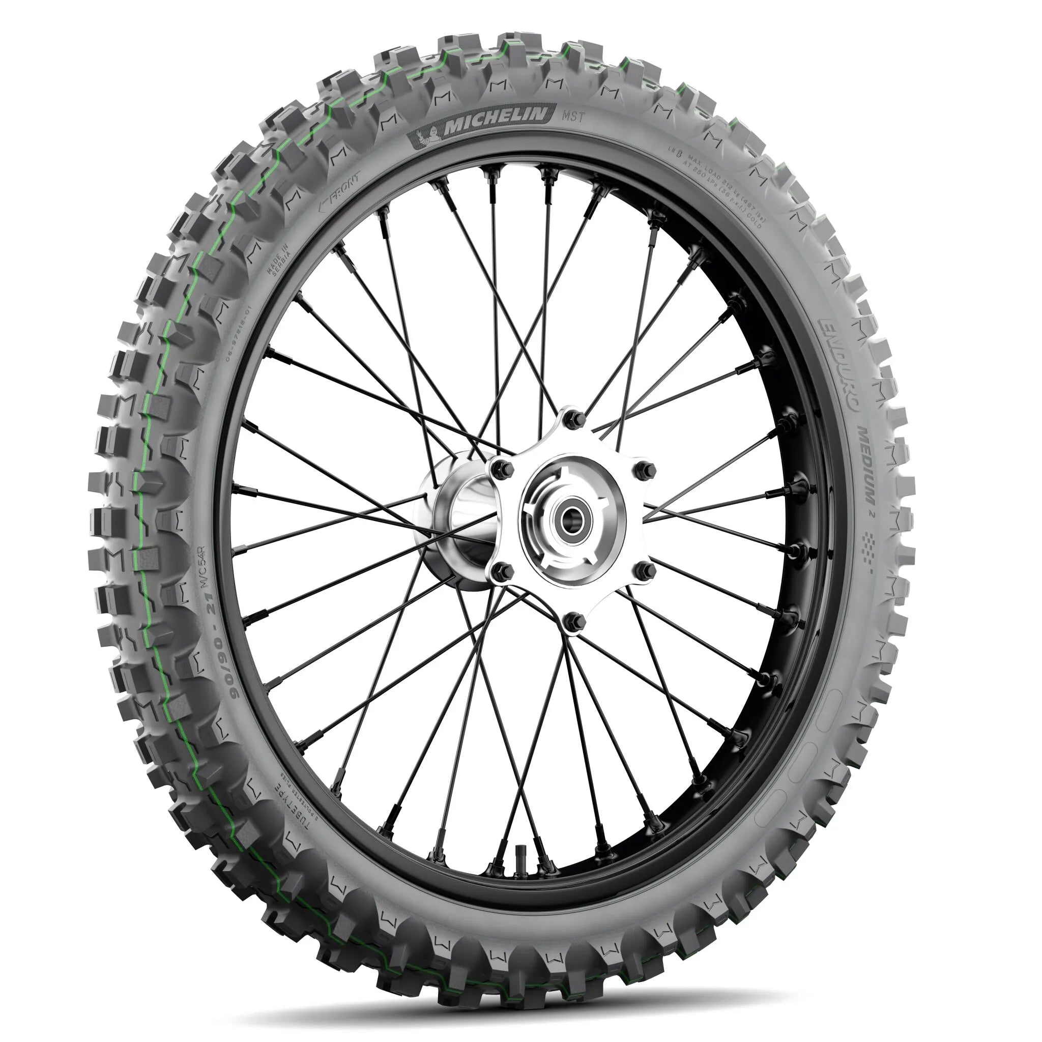 Michelin Enduro Medium 2 Tire - Front 90/100-21