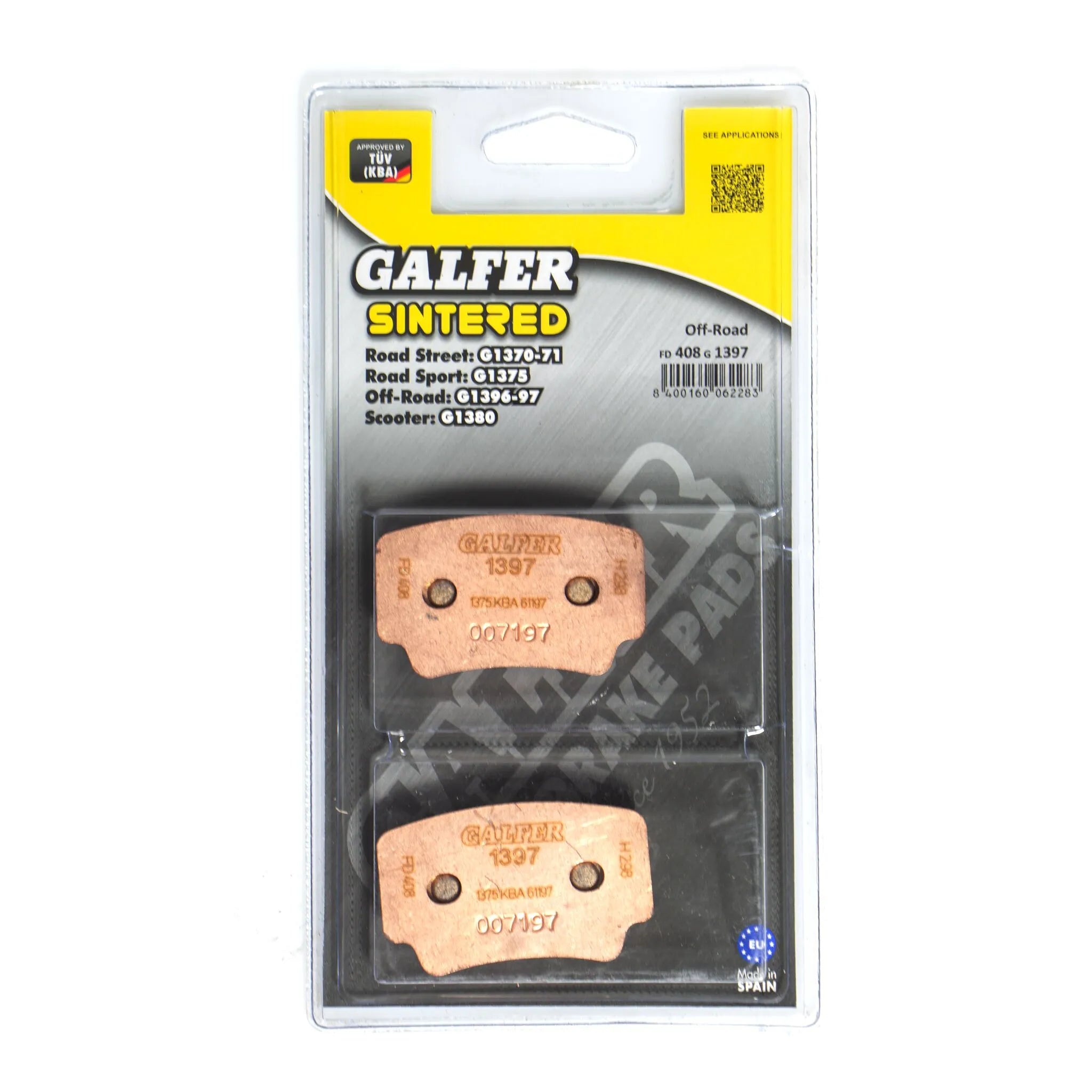 Galfer Hh Sintered Brake Pads For Motorcycles