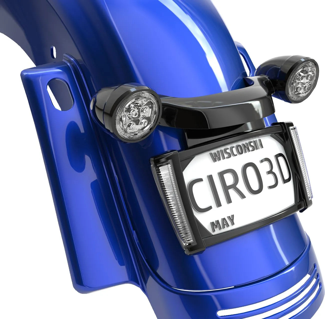 Ciro Led Lighted License Plate Frame For Harley-davidson