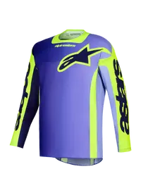 Alpinestars Racer Portl Jersey - Purple/Yellow