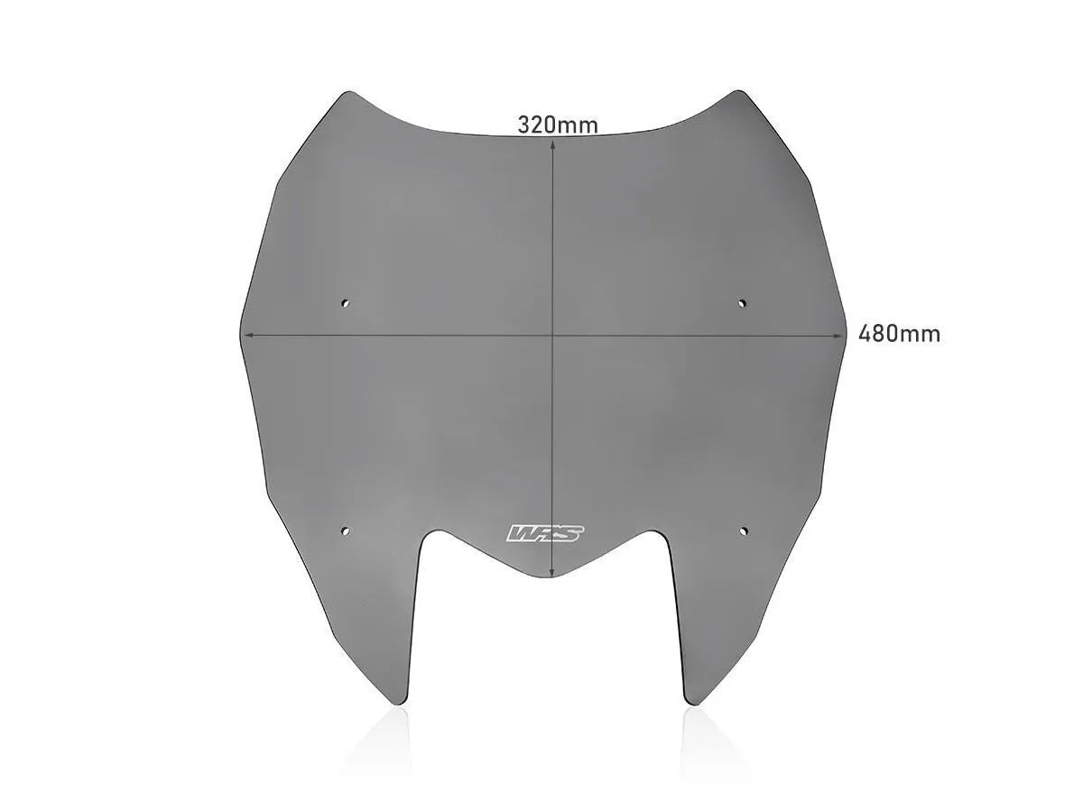 Wrs Scooter Windscreen - Dark Smoke