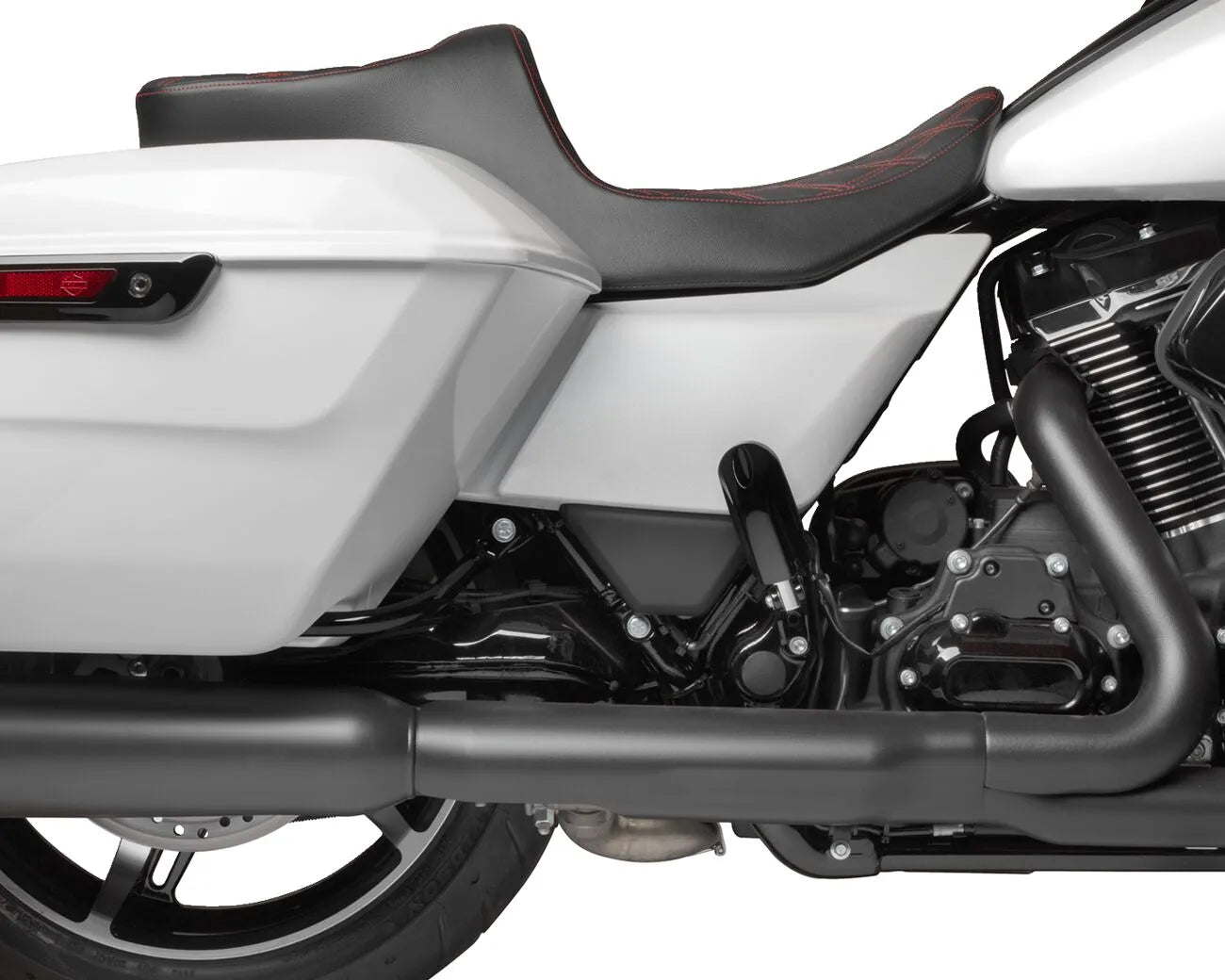 Drag Specialties Predator Iii Seat - Black/red