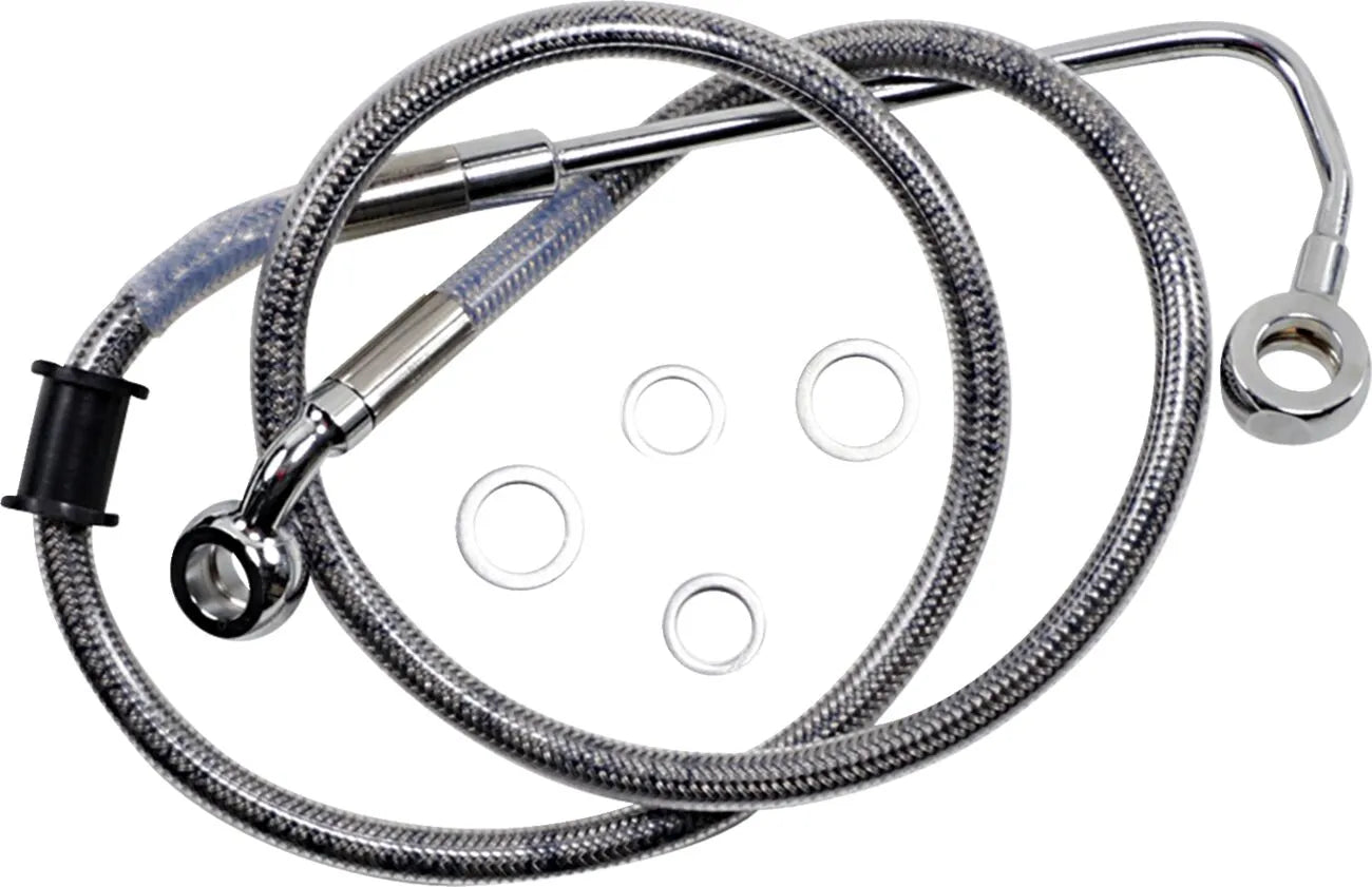 Drag Specialties Extended Brake Line For Abs - 36"