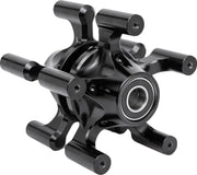 Arlen Ness Spider Wheel Hub - Black Anodized