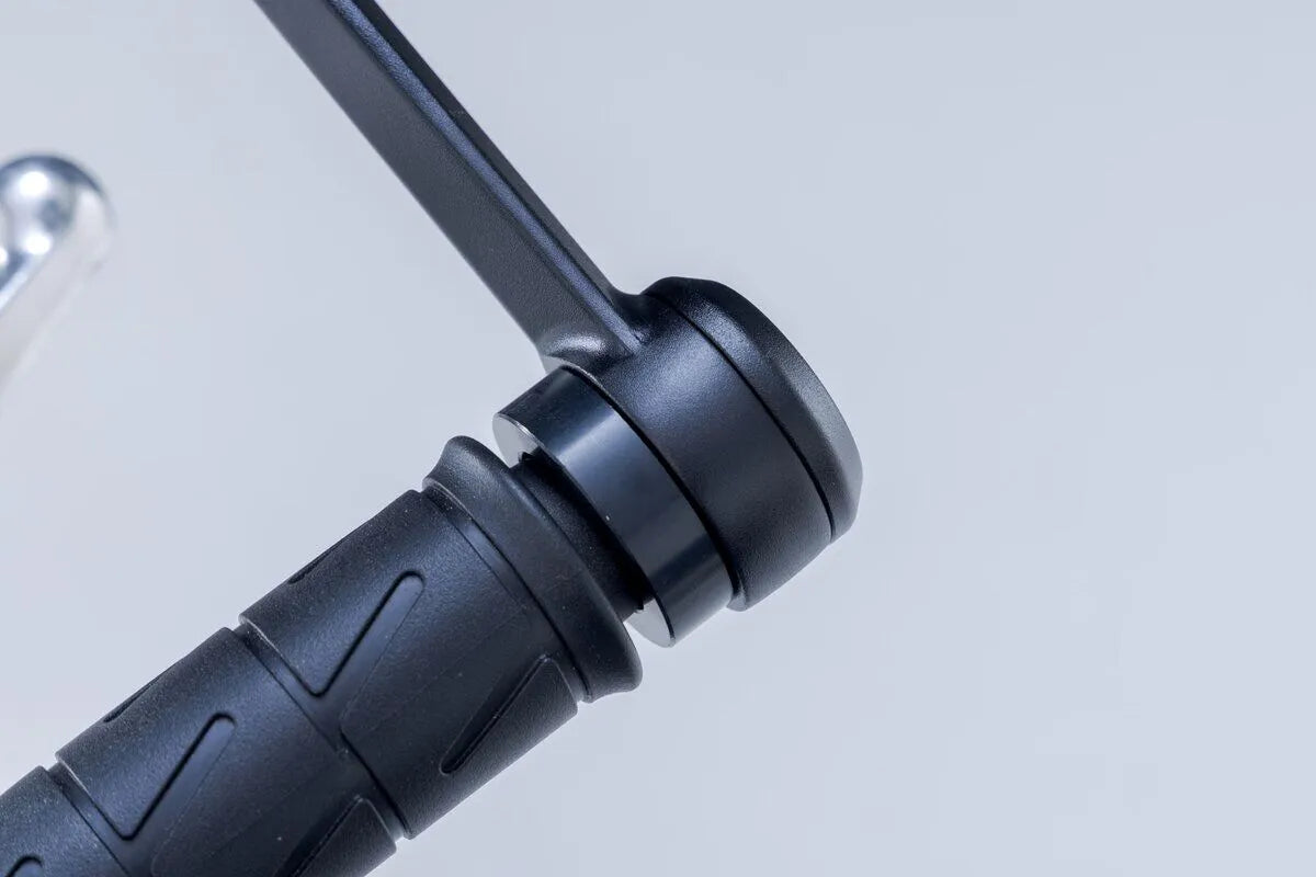 Sw-motech Bar End Mirrors - Black Aluminum