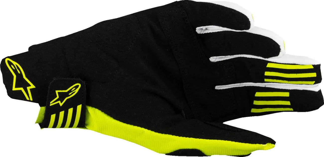 Alpinestars Techstar Mx Gloves - Black/Fluorescent Yellow