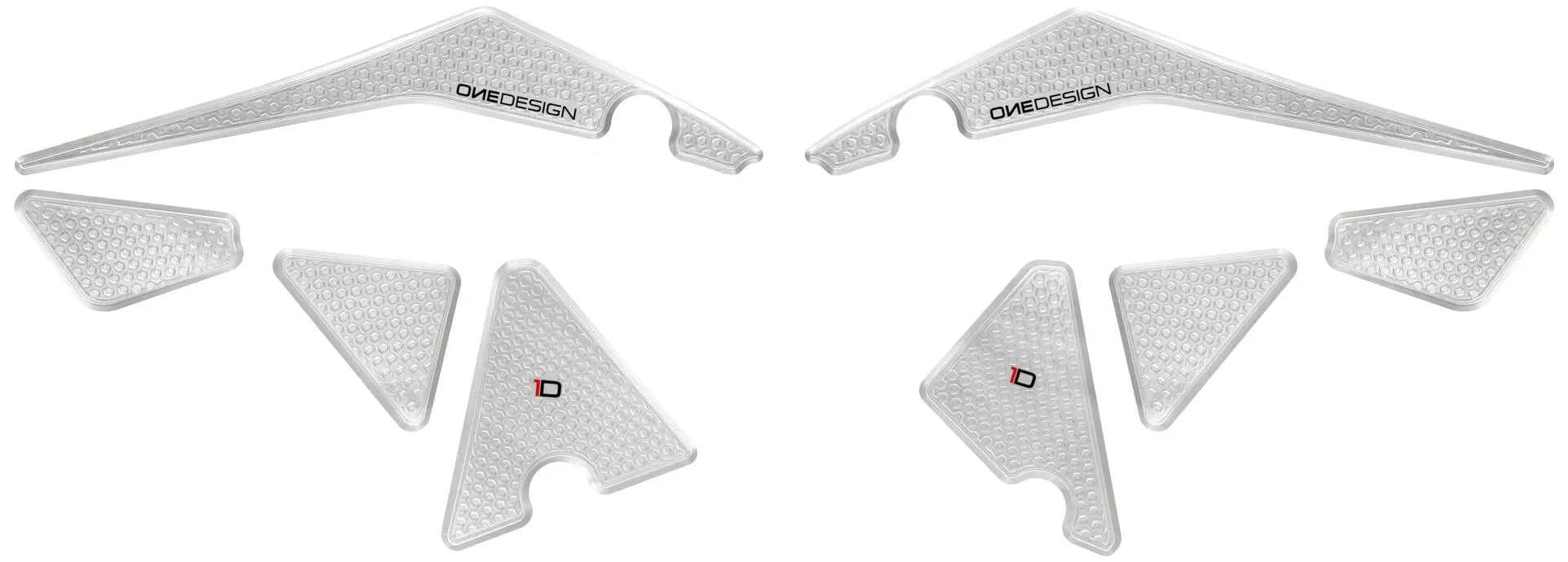 Onedesign Tank Grip For Suzuki - Clear Resin Pad