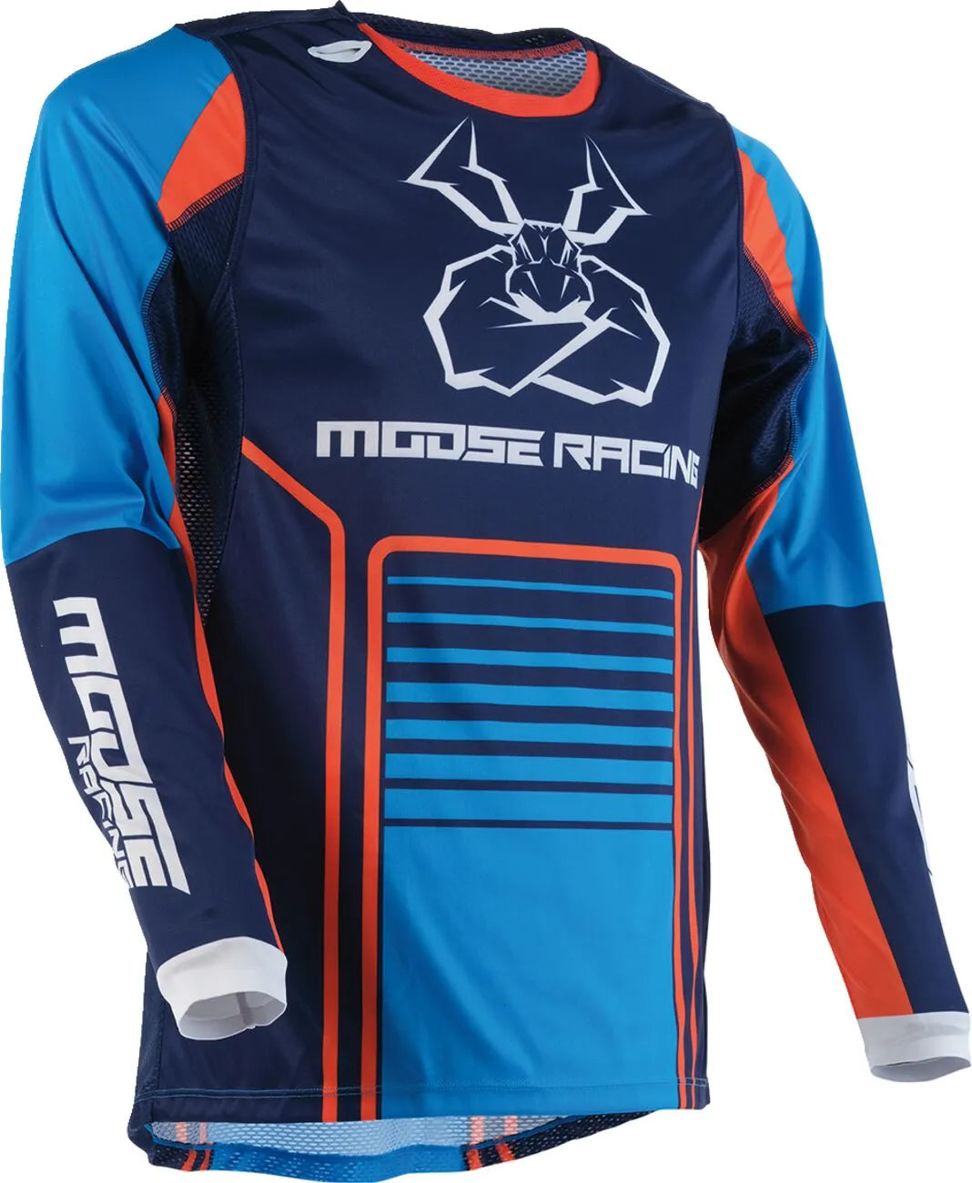 Moose Offroad Agroid Jersey - Blue/Orange