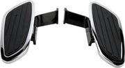 Cobra Swept Floorboard Kit - Chrome & Black