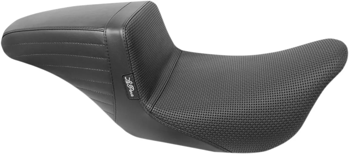Le Pera Kickflip Seat - Black Basketweave Vinyl