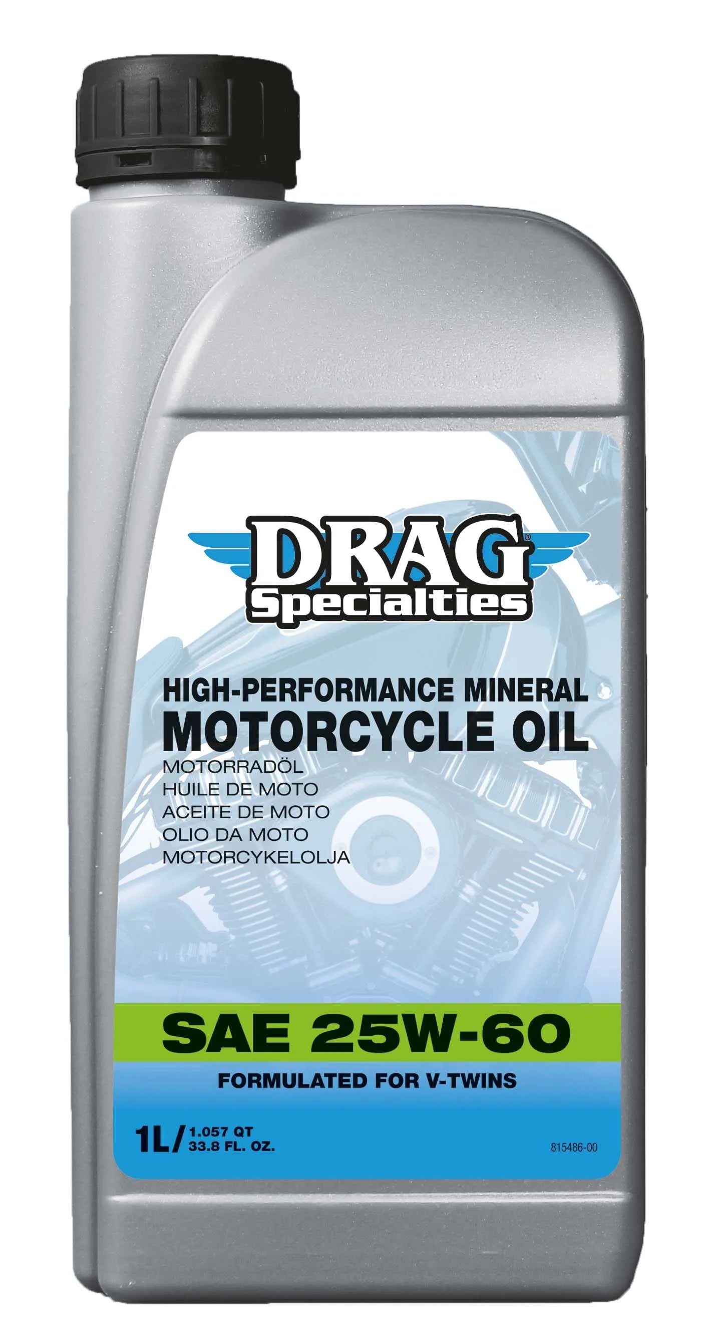 Drag Specialties 25w-60 Mineral Engine Oil For Harley-davidson