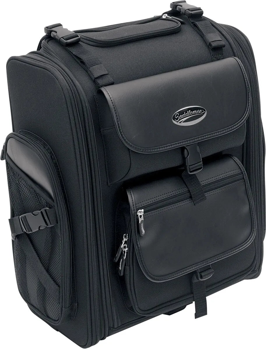 Saddlemen S2200e udvidelig sissy bar-taske