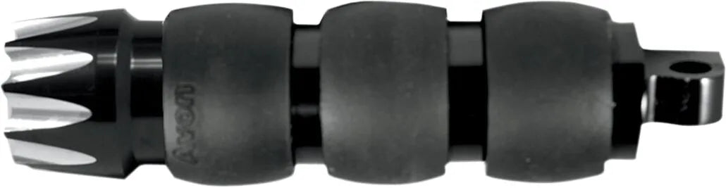 Avon Grips Male Mount Foot Pegs - Black Anodized