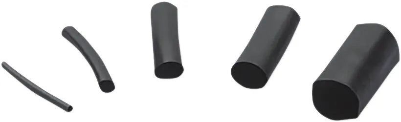 Drag Specialties Black Shrink Tubing 3/4"