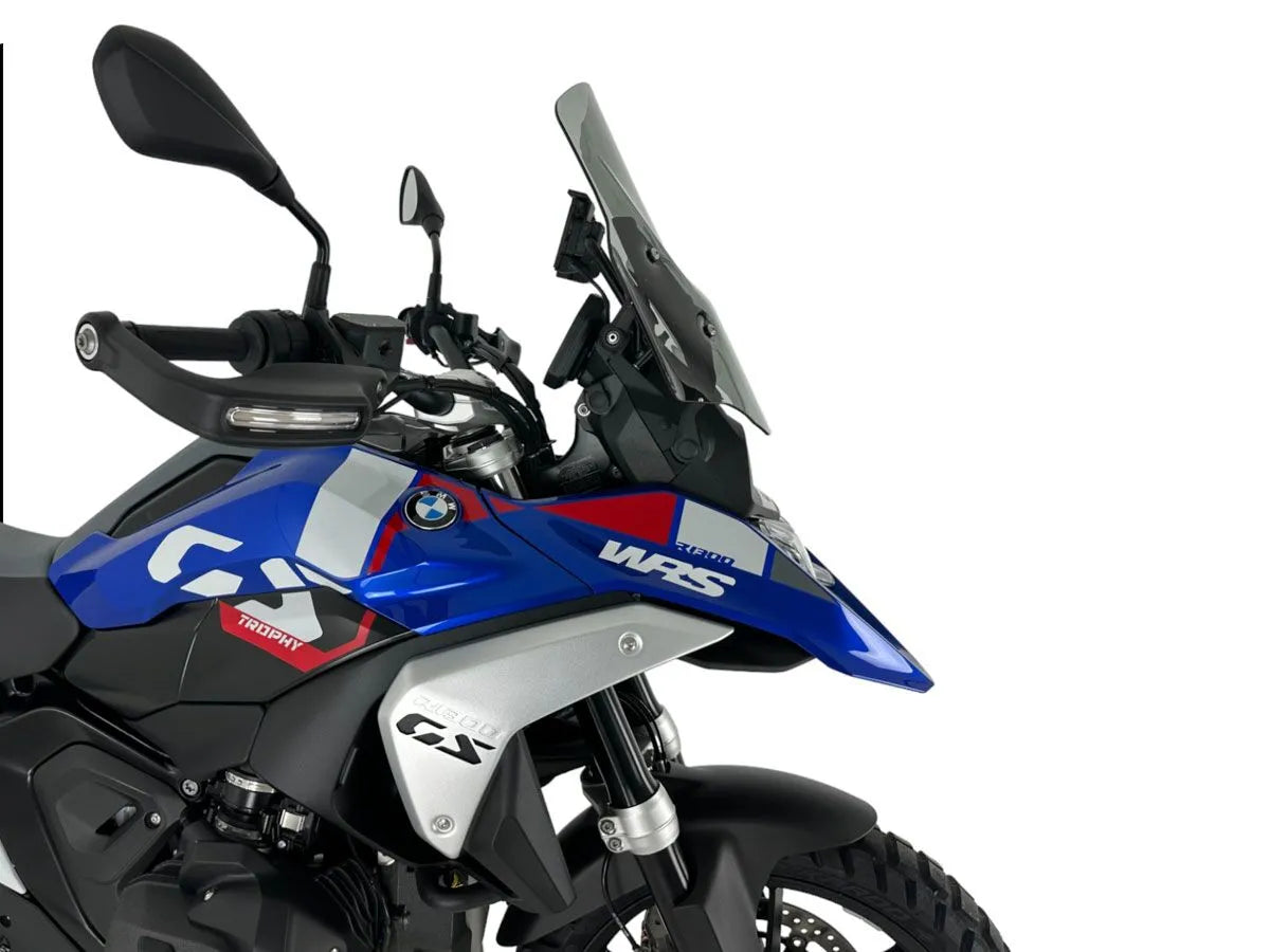 Wrs Windshield - Smoke Motorcycle Windscreen