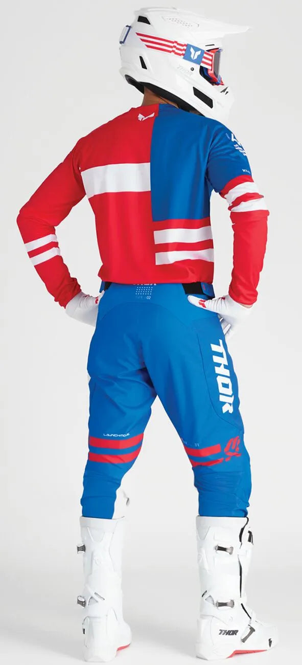 Thor Launchmode Patriot Jersey - Blue/Red/White