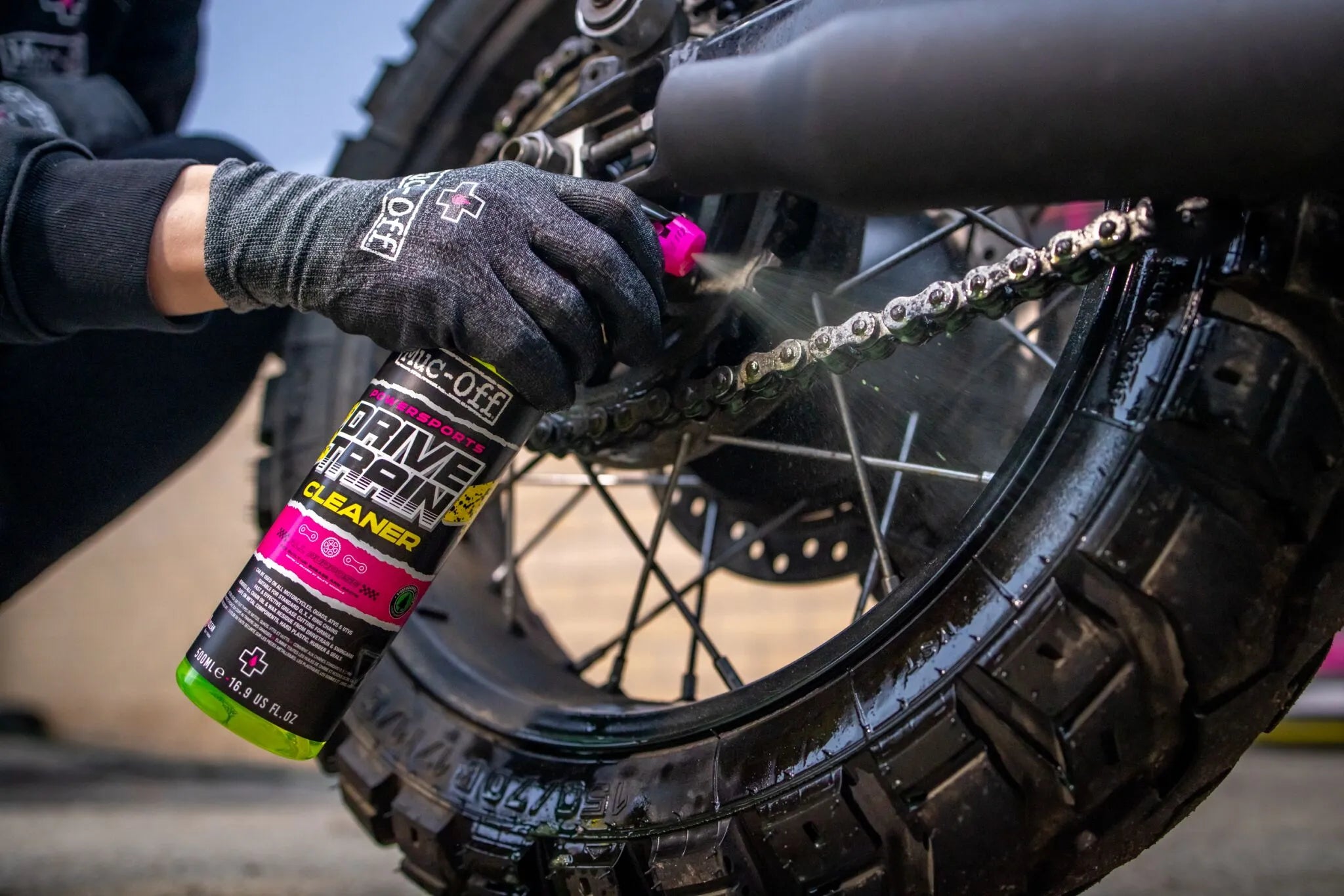 Muc-off Drivetrain Cleaner For Motorcycles