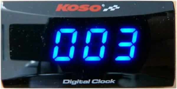 Koso Line Clock Super Slim Digital Gauge