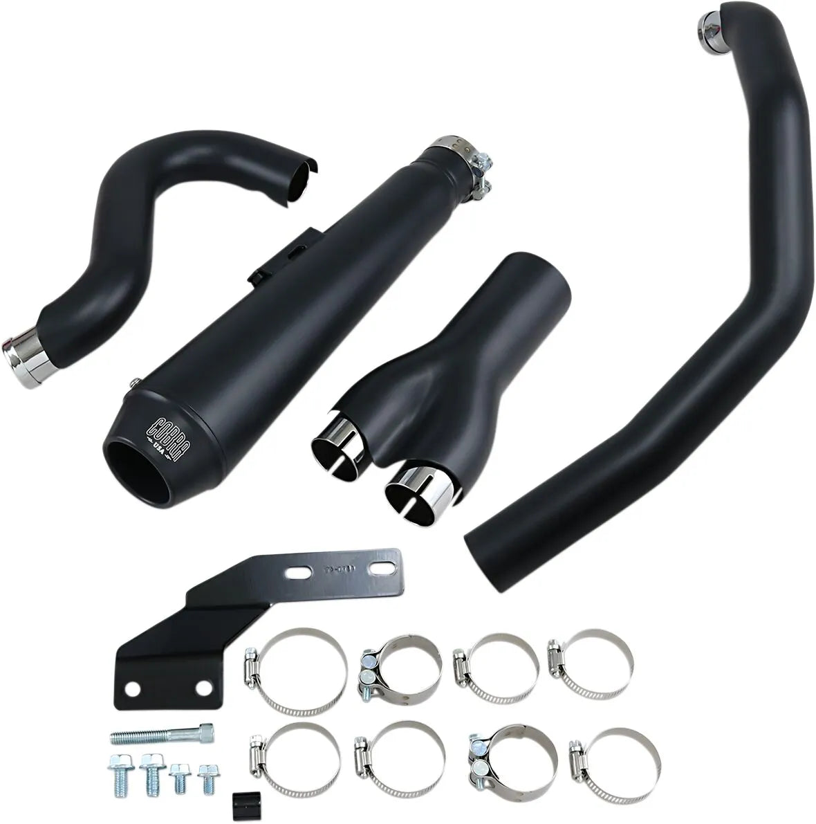 Cobra El Diablo 2:1 Exhaust System Full System Black