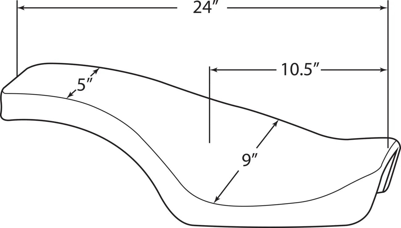Drag Specialties 2-up Seat