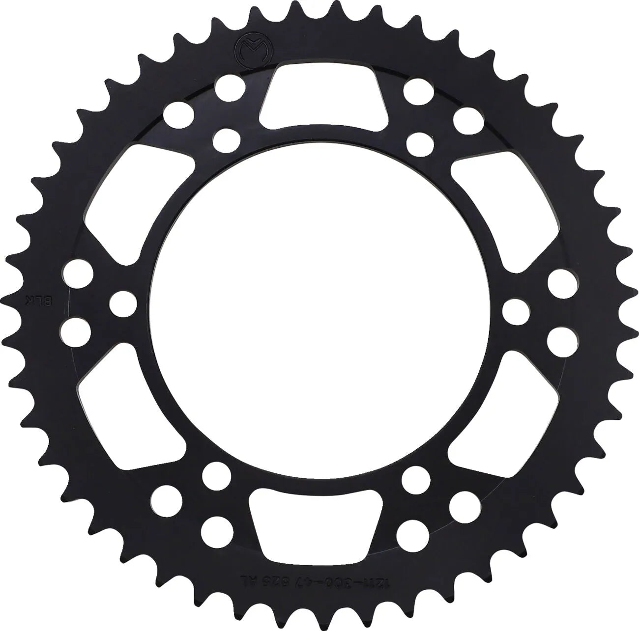 Moose Offroad Rear Aluminum Sprocket 525 - Black